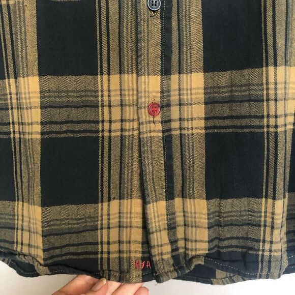 Herencia Argentina button down flannel L, no flaws - Picture 3 of 10